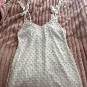 Francesca's Collections White Mini Dress